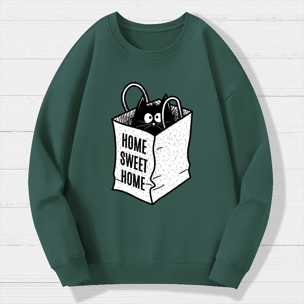 Home Sweet Home Geek Cotton Sweatshirt