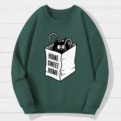 Home Sweet Home Geek Cotton Sweatshirt