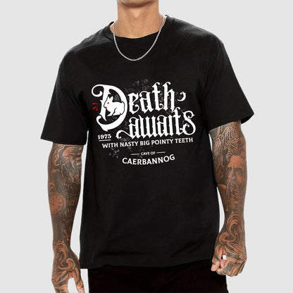 Death Awaits Unisex Geek T-Shirt