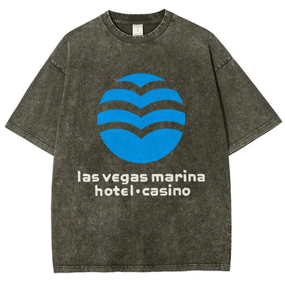 Marina Hotel & Casino - Vintage Las Vegas Vintage Distressed T-shirt