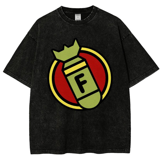 F Bomb Vintage Distressed T-shirt