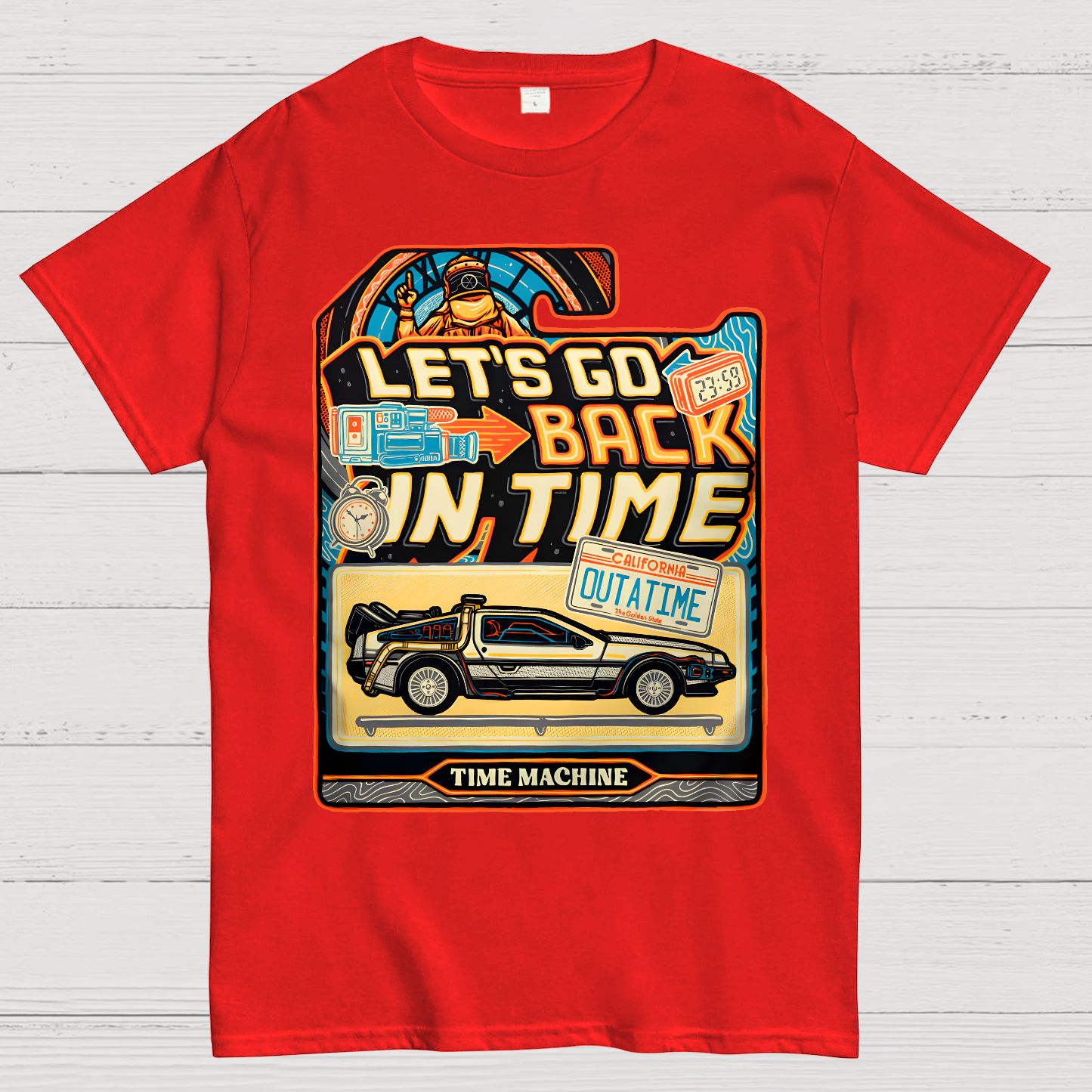 Time Machine Geek T-Shirt