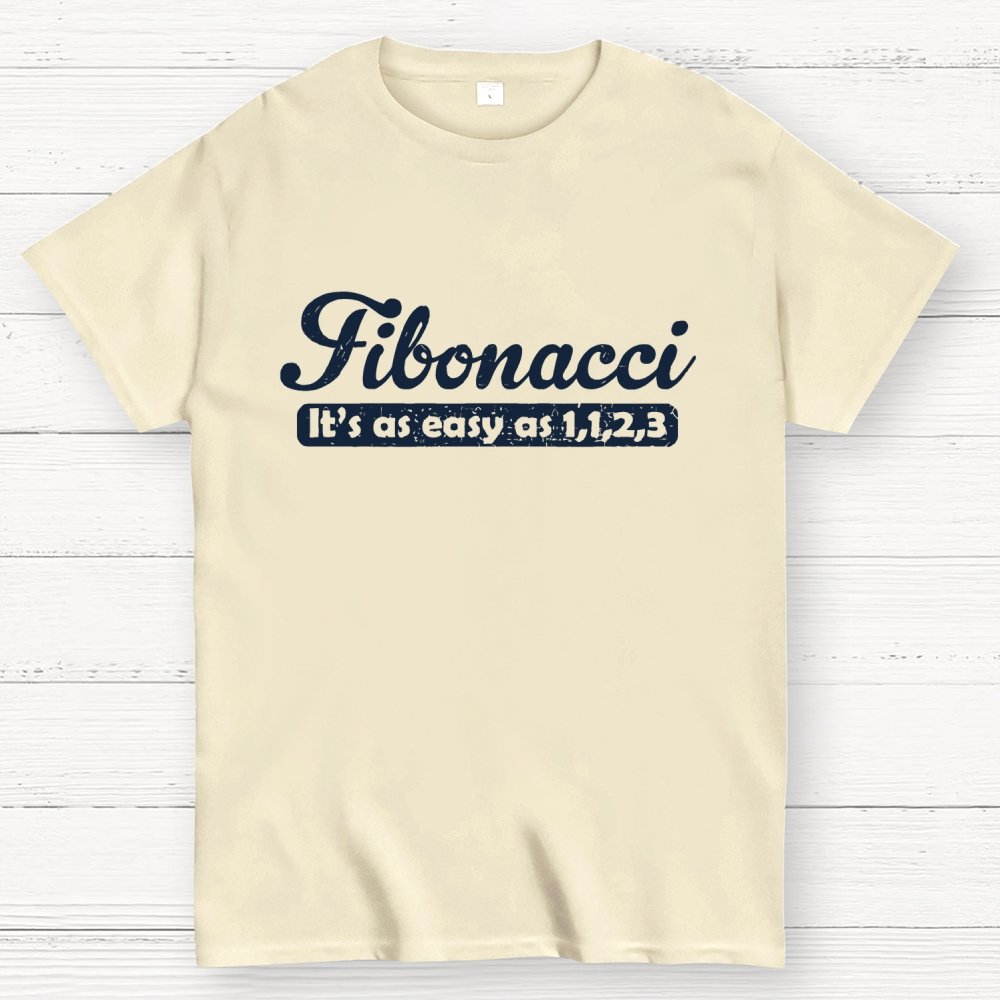 Fibonacci Funny Math Unisex Geek T-Shirt