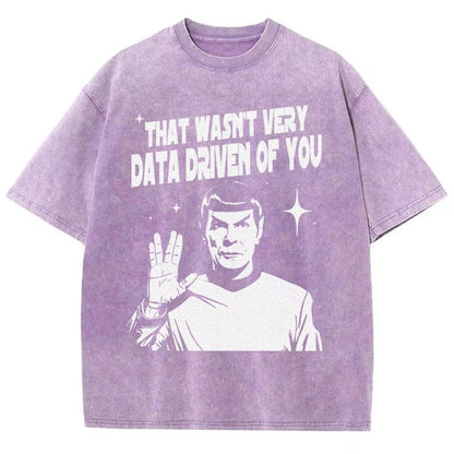 That Wasn't Very Logic Based Of You Vintage Distressed T-shirt