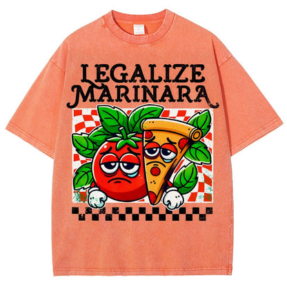 Legalize Marinara Vintage Distressed T-shirt
