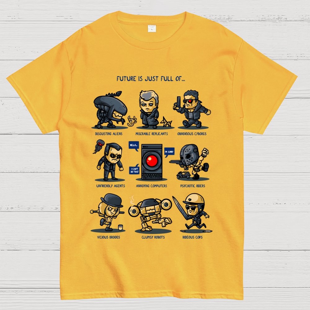 Dystopian Future Geek T-Shirt