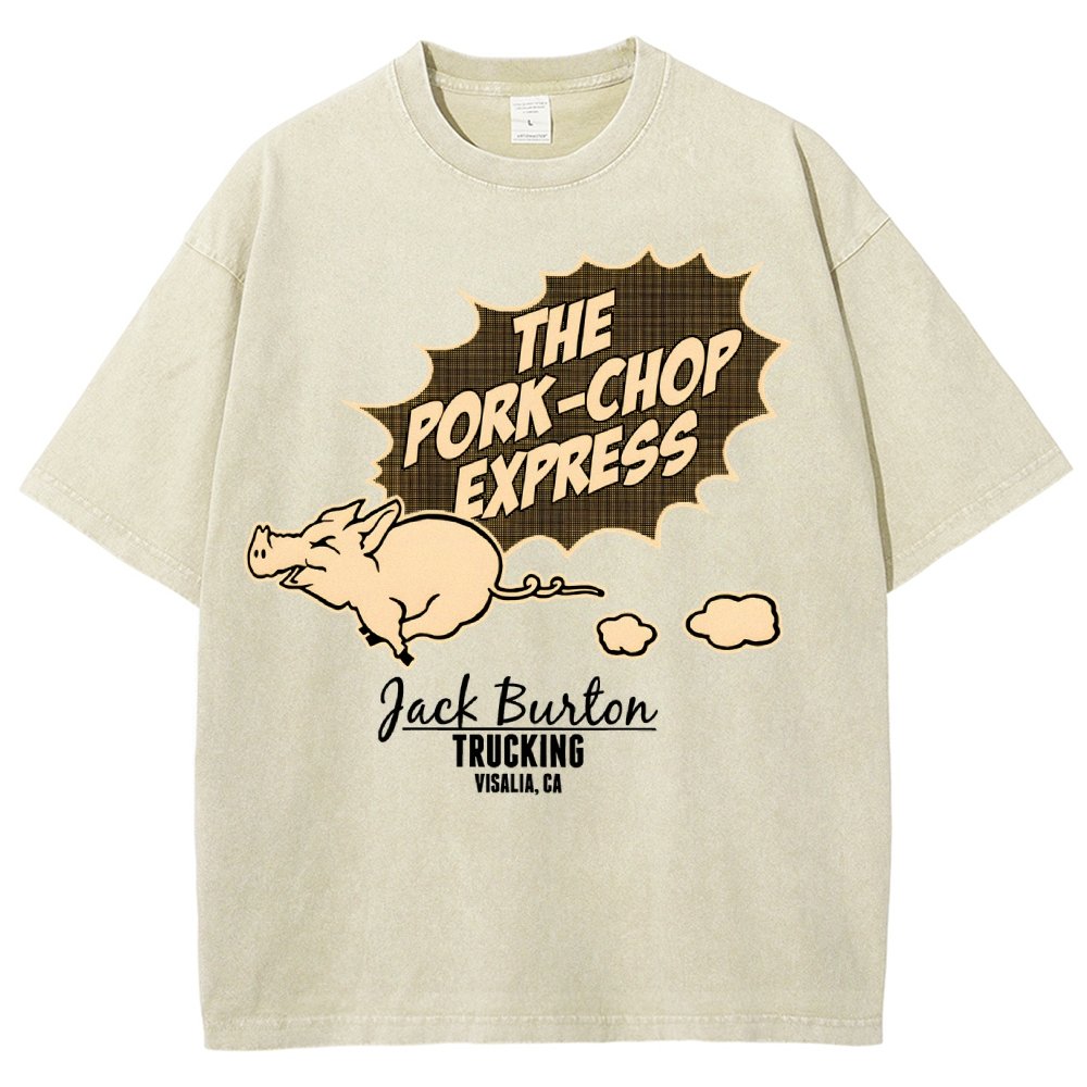 The Pork-Chop Express Vintage Distressed T-shirt