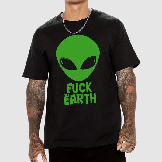 Fuck！Earth Geek T-Shirt