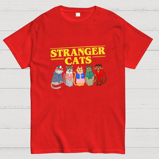 Stranger Cats Geek T-Shirt