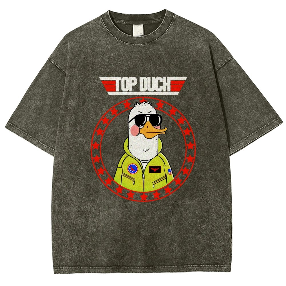 Top Duck Vintage Distressed T-shirt