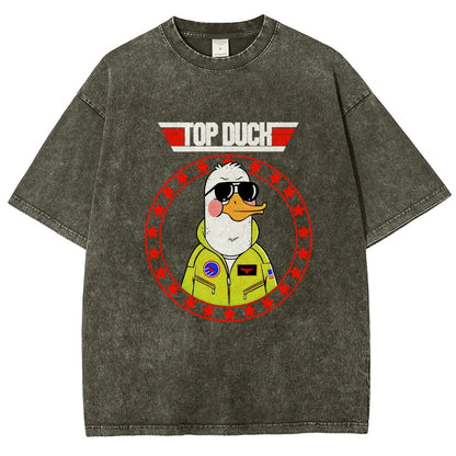 Top Duck Vintage Distressed T-shirt