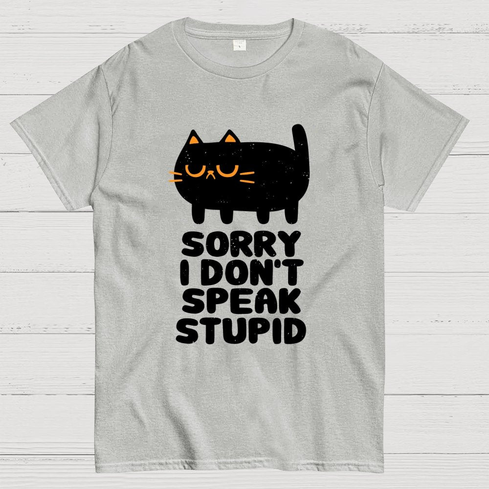 I Don't Speak Stupid Geek T-Shirt