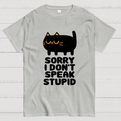 I Don't Speak Stupid Geek T-Shirt