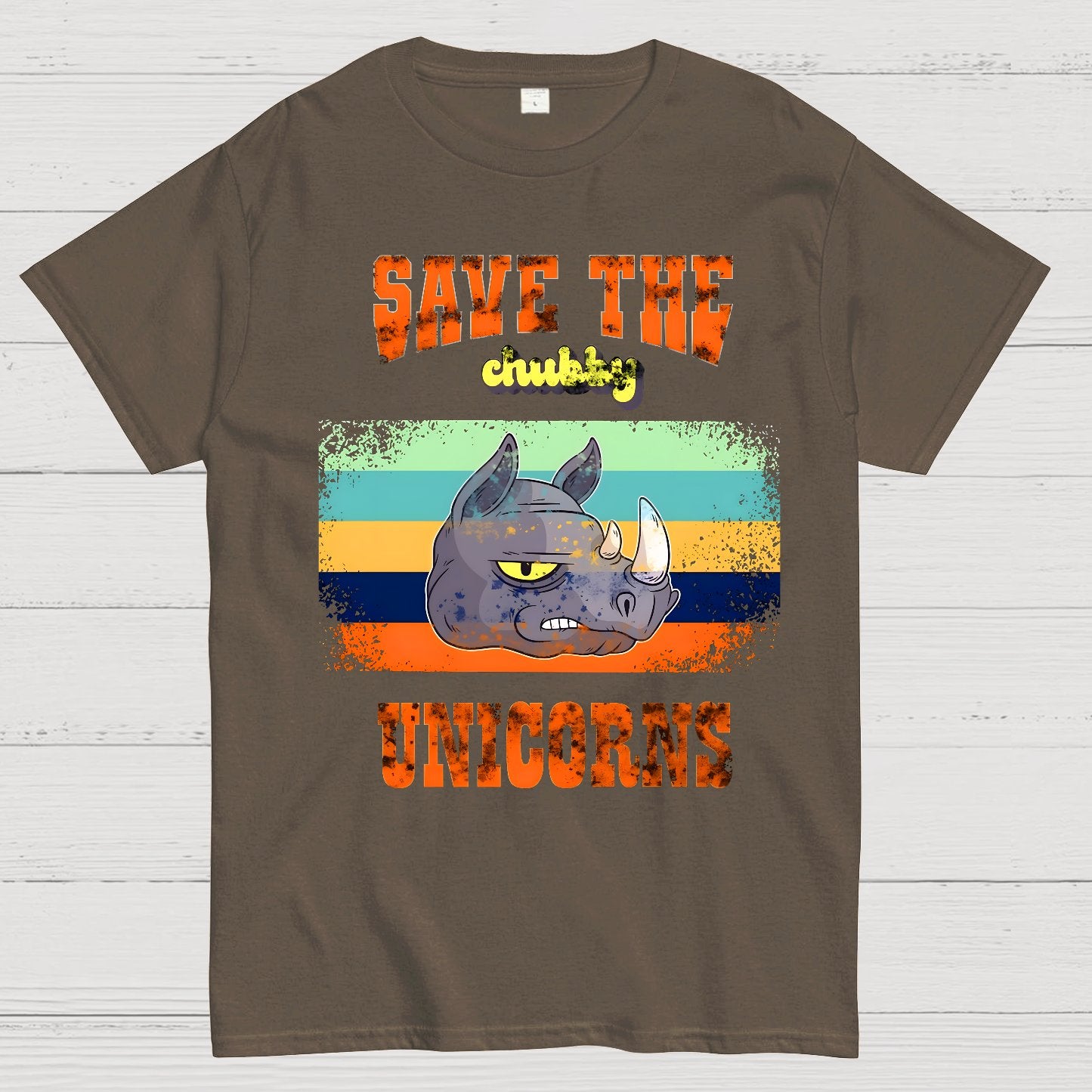 Save the Chubby Unicorns Geek T-Shirt