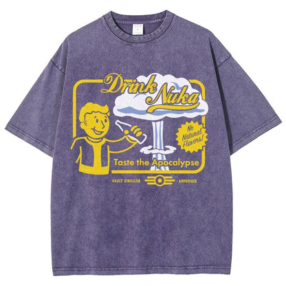 Taste the Apocalypse Vintage Distressed T-shirt