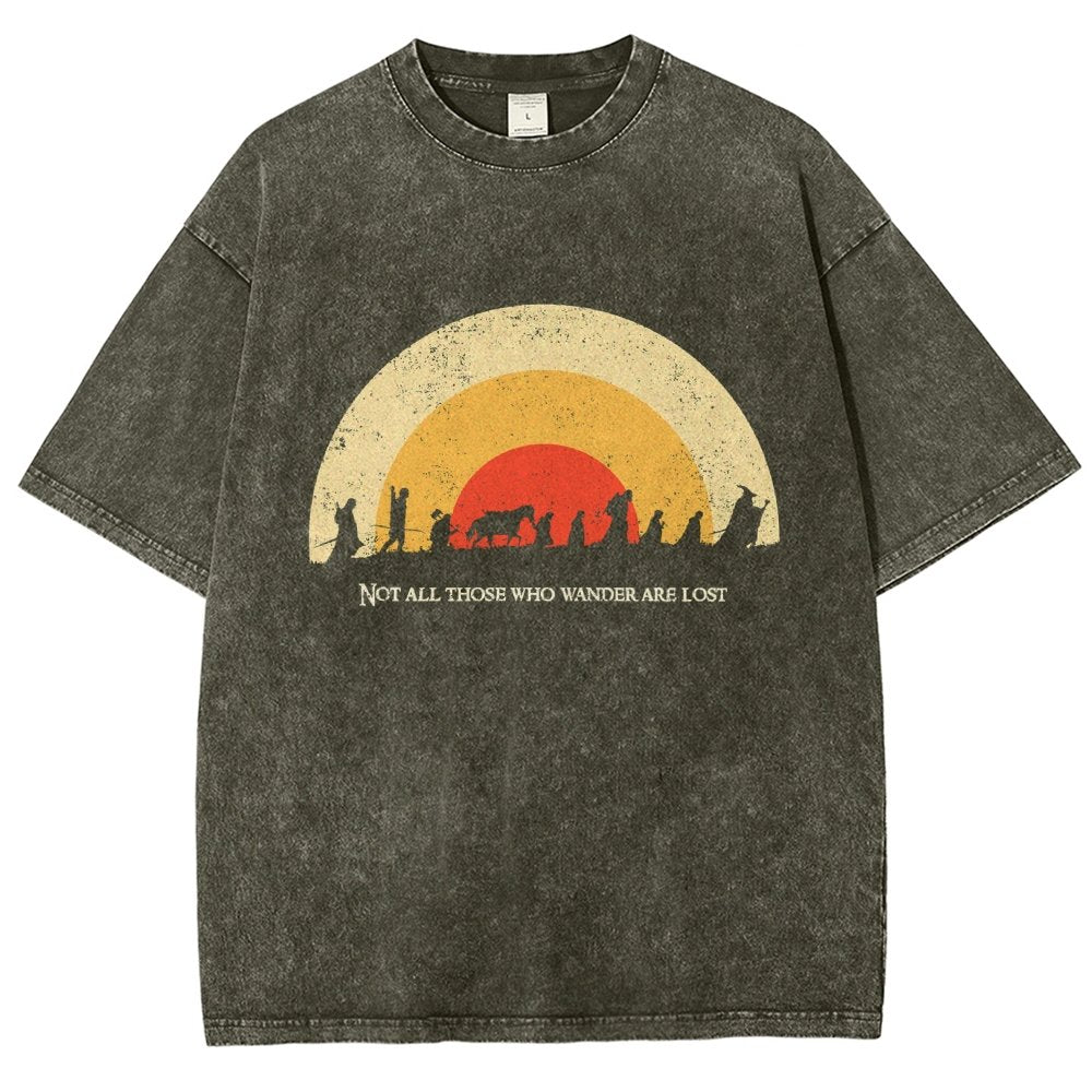 A Vintage Adventurer Vintage Distressed T-shirt