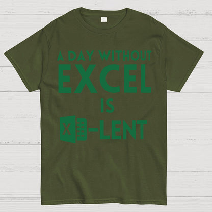 A Day Without Excel Geek T-Shirt