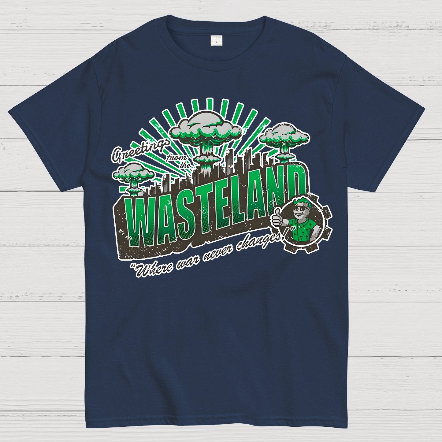 Greetings from the Wasteland! Geek T-Shirt