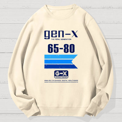 Feral Memories Geek Cotton Sweatshirt