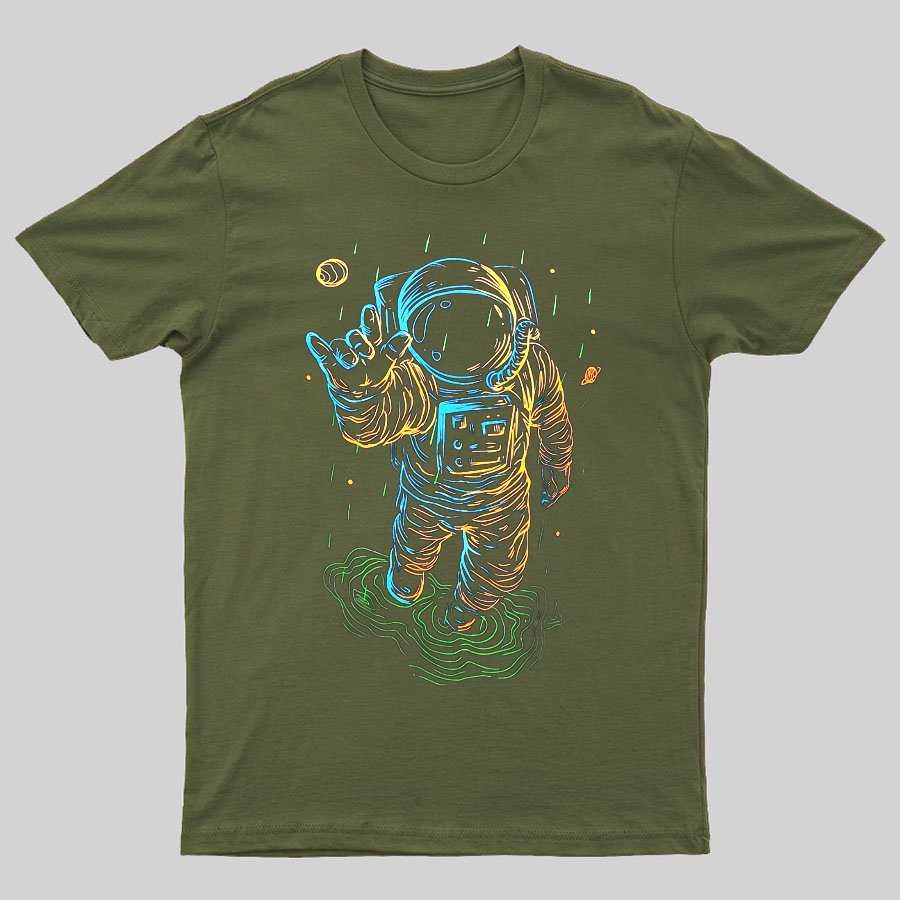 Travel In Space Funny Geeky T-Shirt