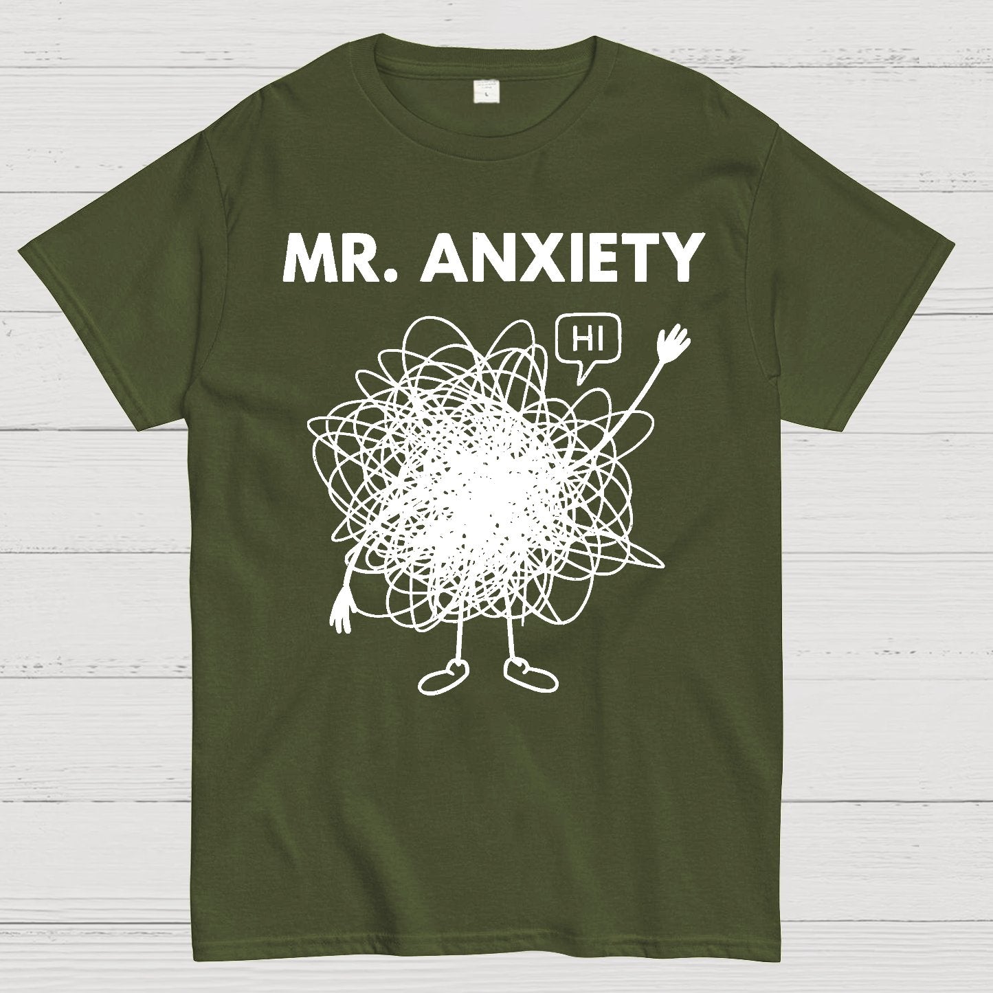 Mr. Anxiety! Geek T-Shirt