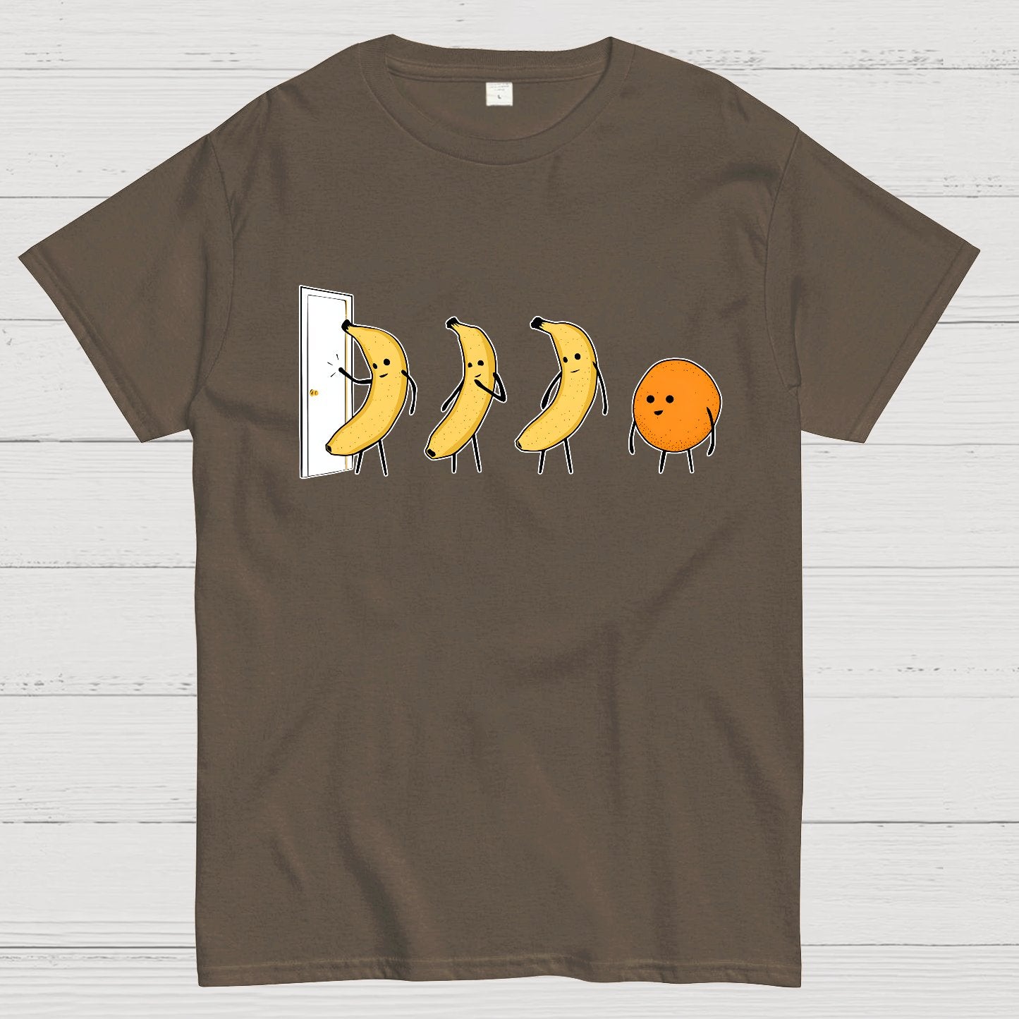Knock, Knock Banana Orange Geek T-Shirt