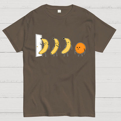 Knock, Knock Banana Orange Geek T-Shirt