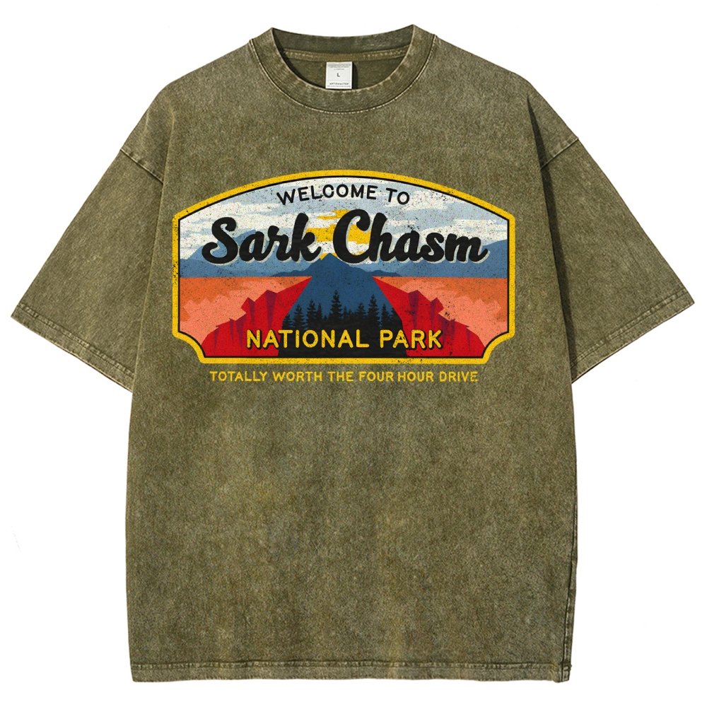 Welcome To Sarcasm Remix Vintage Distressed T-shirt