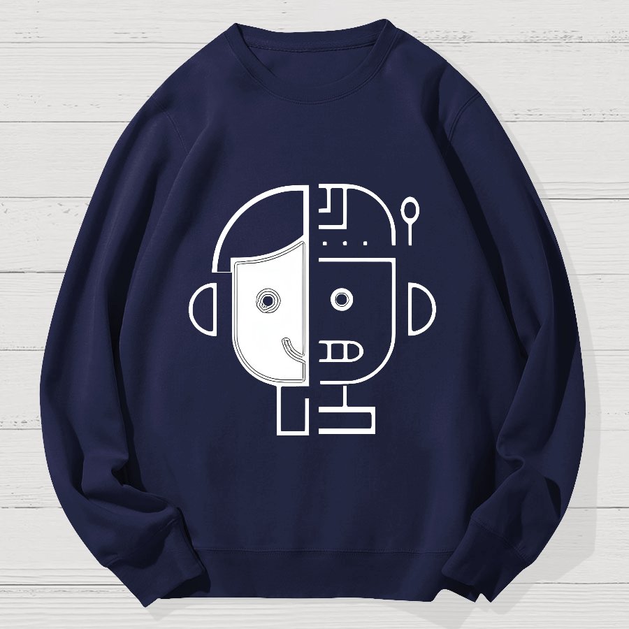Artificial Intelligence Geek Cotton Sweatshirt