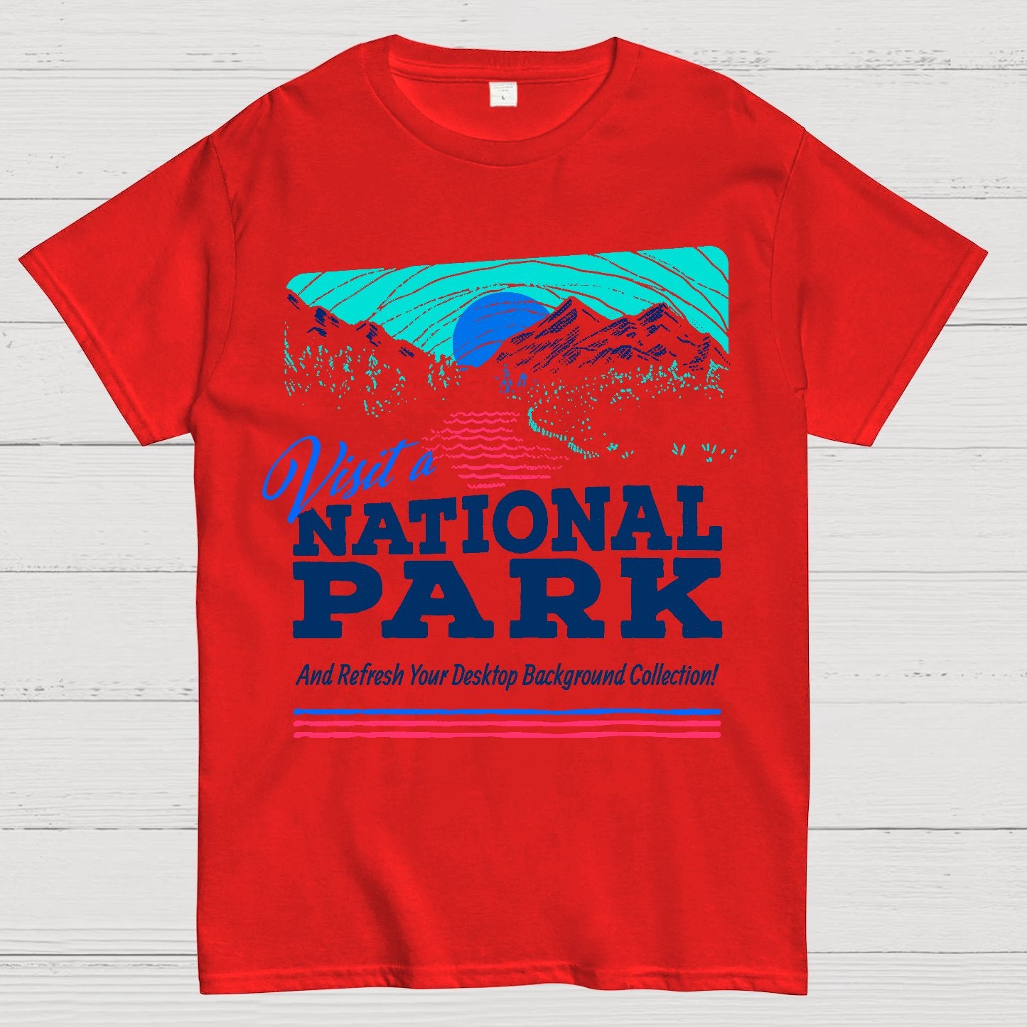 Visit a National Park Geek T-Shirt