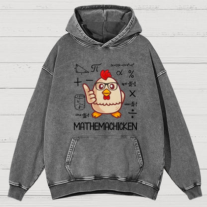 Math Pun Vintage Distressed Hoodie