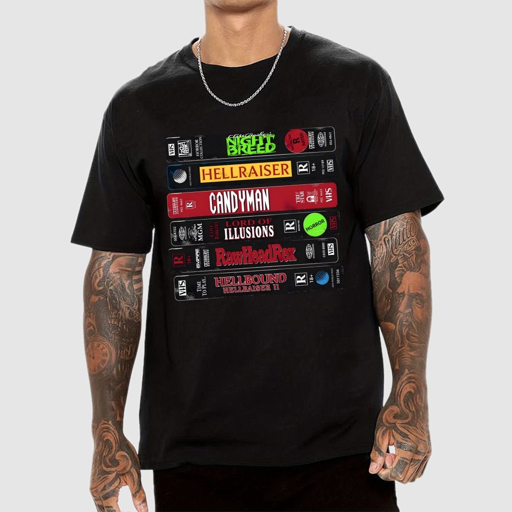 VHS Barker Unisex Geek T-Shirt