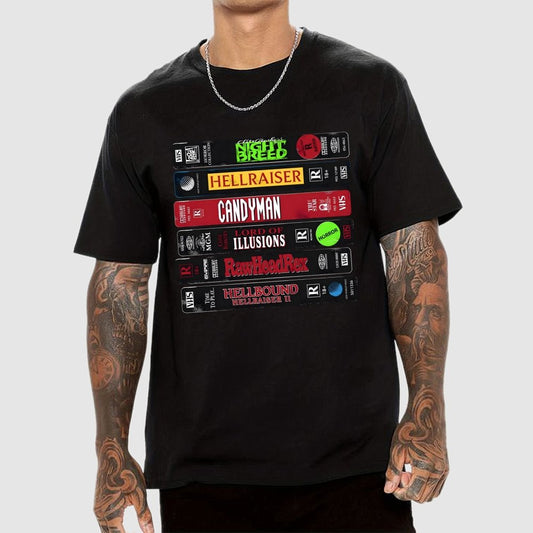 VHS Barker Unisex Geek T-Shirt