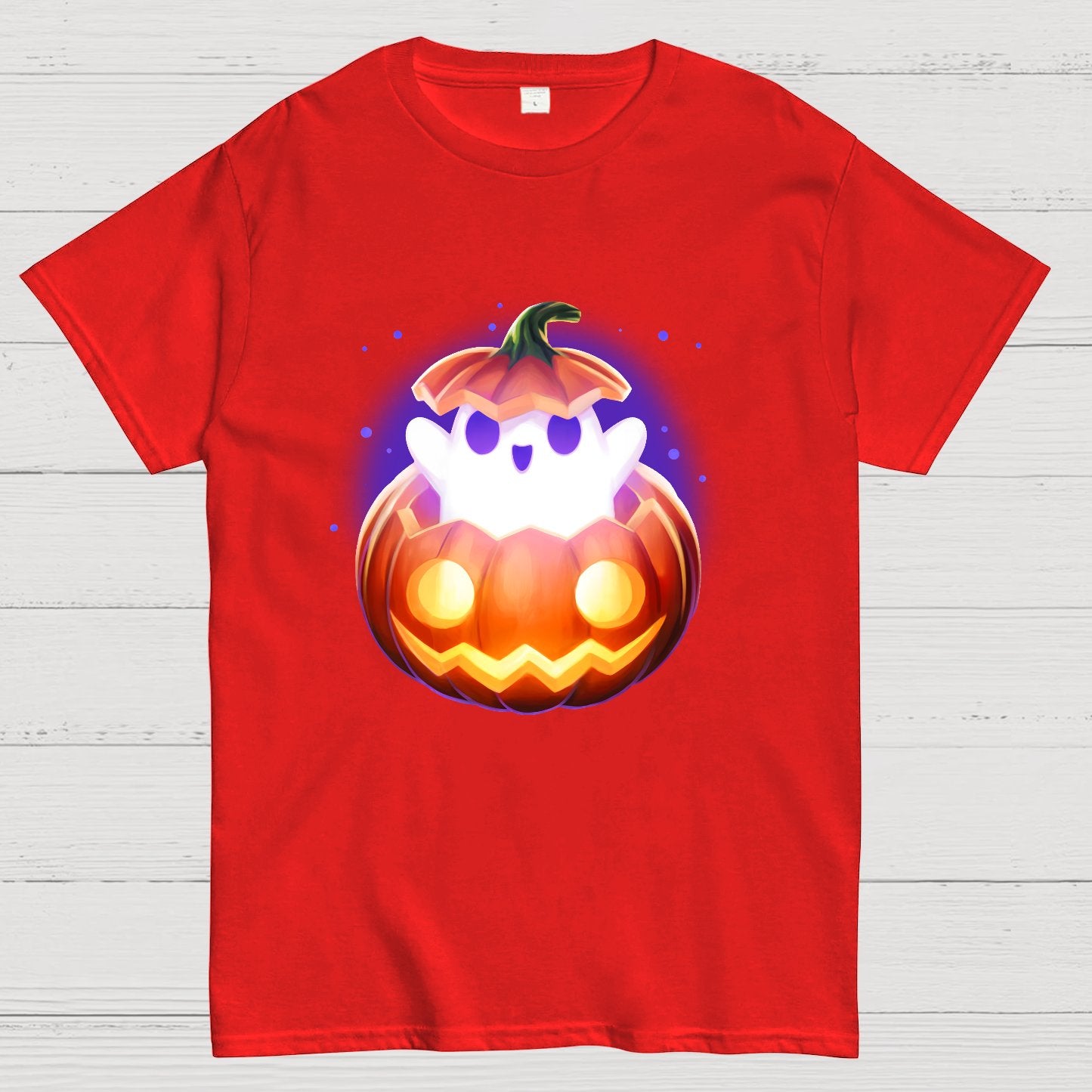 Halloween Spooky Ghost Geek T-Shirt