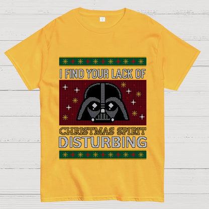 Lack of Christmas Spirit Geek T-Shirt