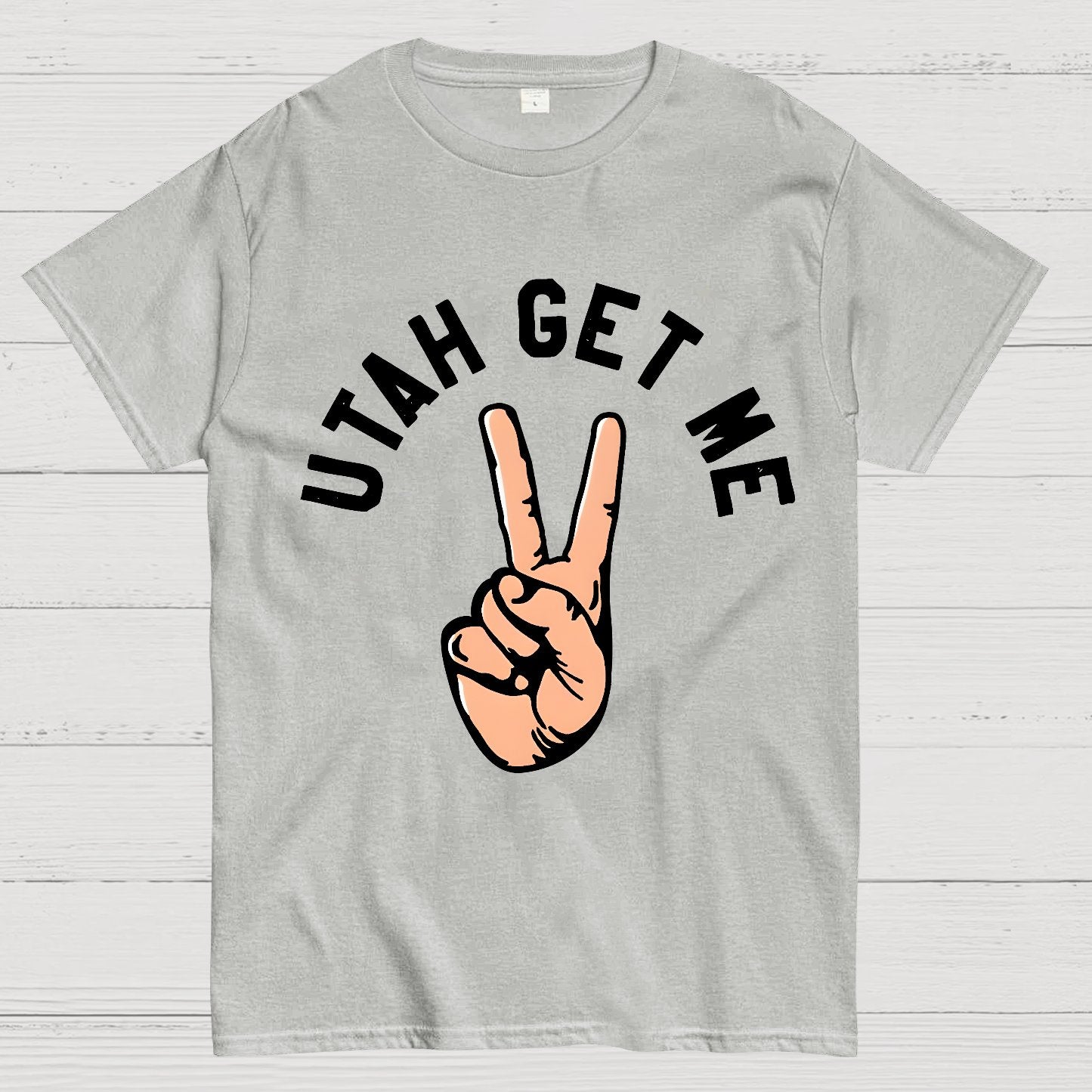 Utah Get Me Two Ocean Wave's Surf Shop Geek T-Shirt