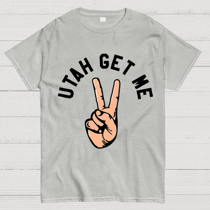 Utah Get Me Two Ocean Wave's Surf Shop Geek T-Shirt