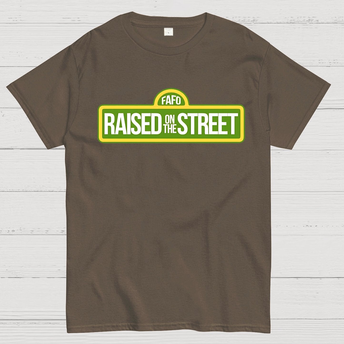 Raised On The Street Geek T-Shirt