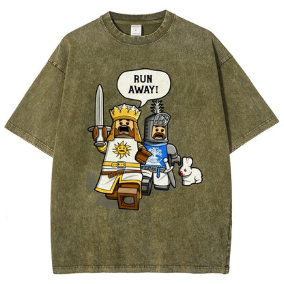 The Cowardly King Vintage Distressed T-shirt