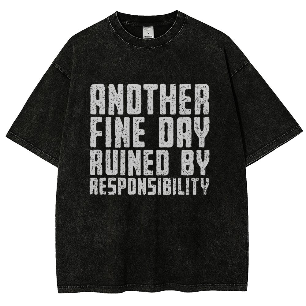 Another Fine Day Vintage Distressed T-shirt