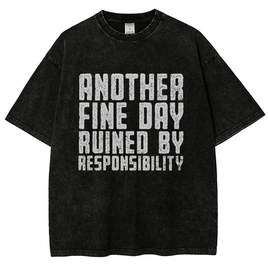 Another Fine Day Vintage Distressed T-shirt