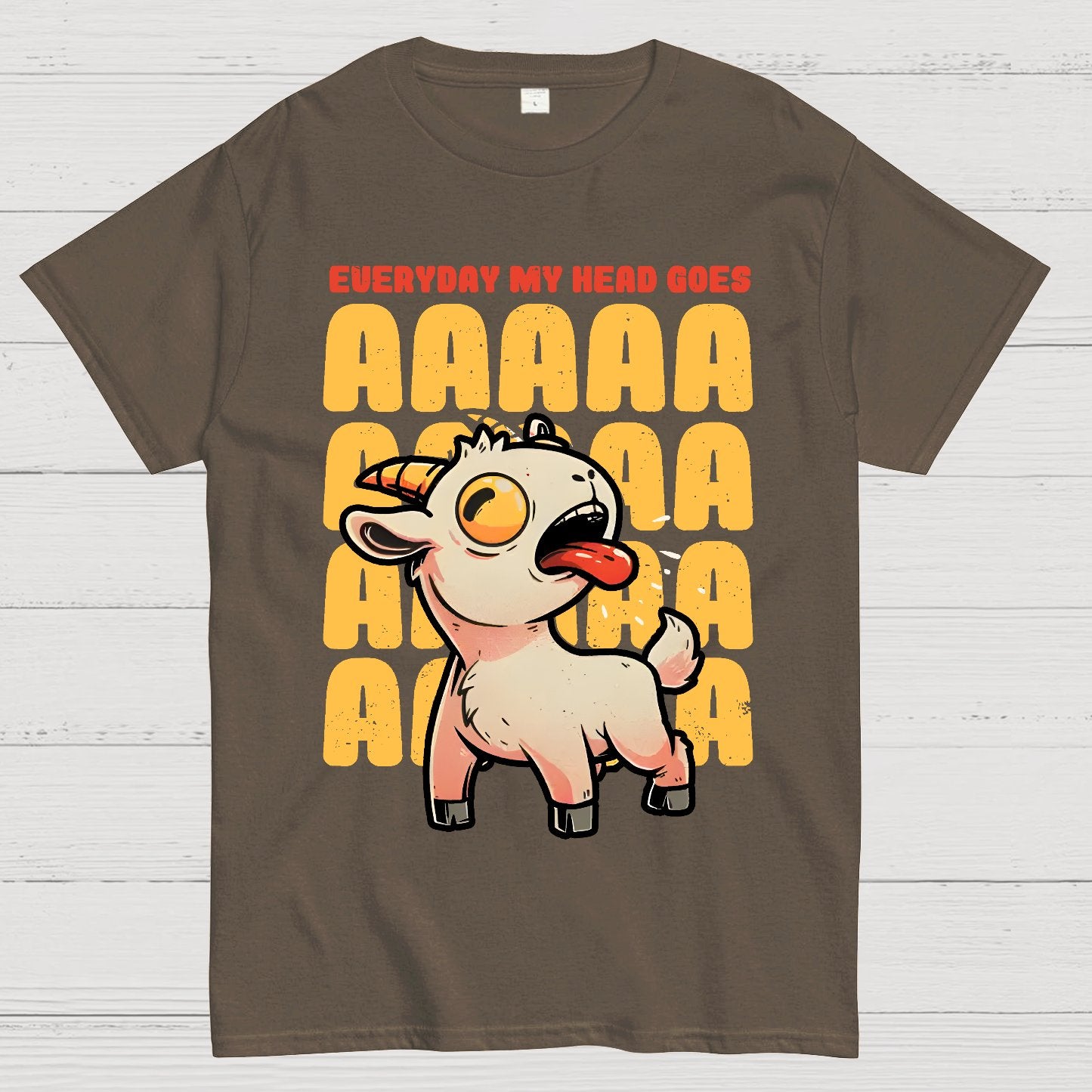 Everyday My Head Goes AAA Geek T-Shirt