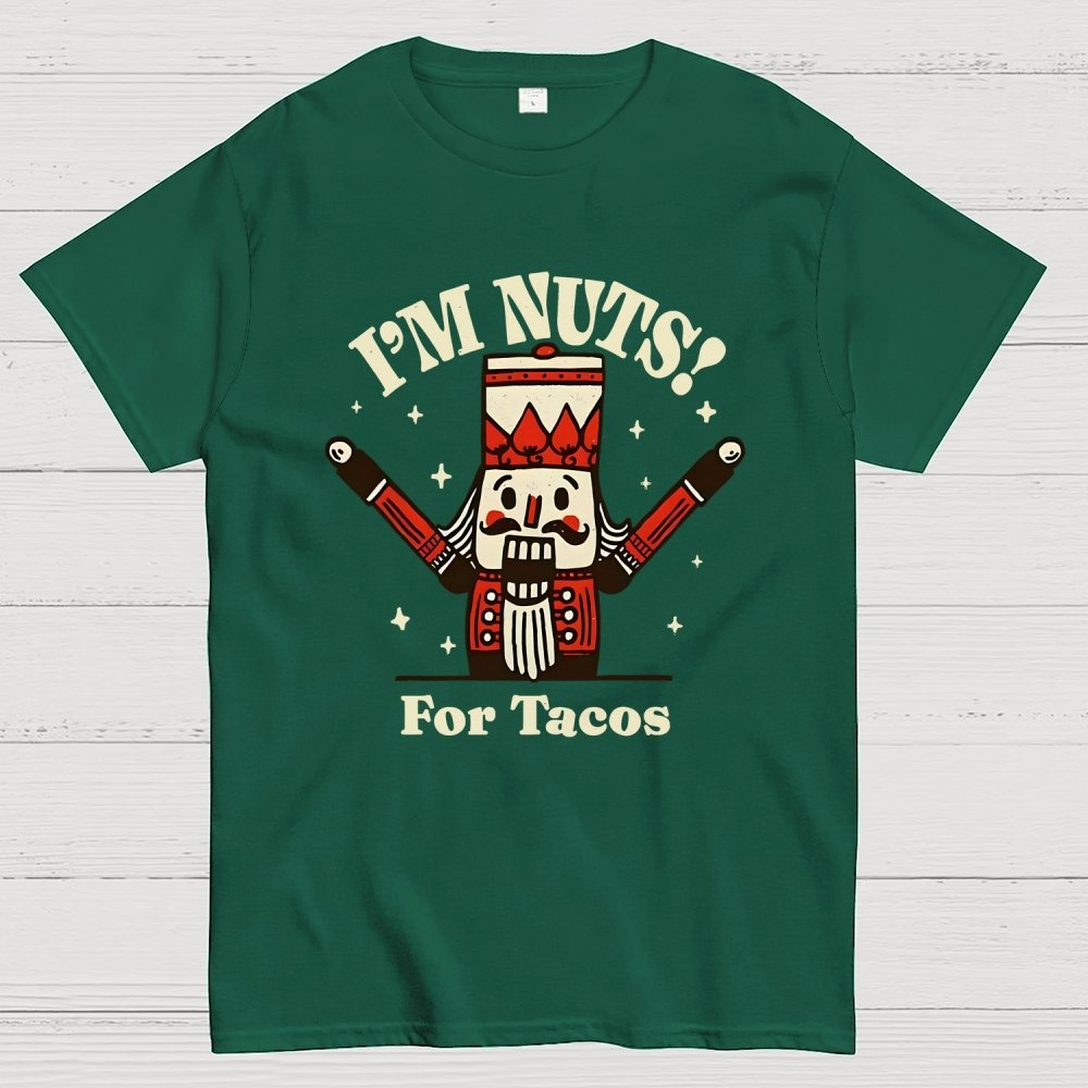 Nuts for Tacos Geek T-Shirt