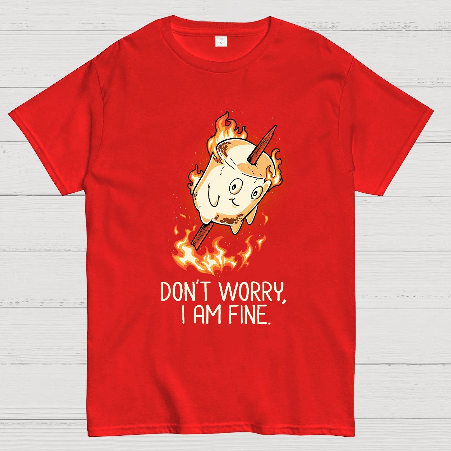 Don't Worry I Am Fine Geek T-Shirt