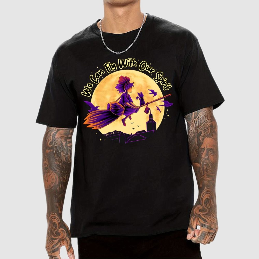 Fly With Our Spirit Unisex Geek T-Shirt