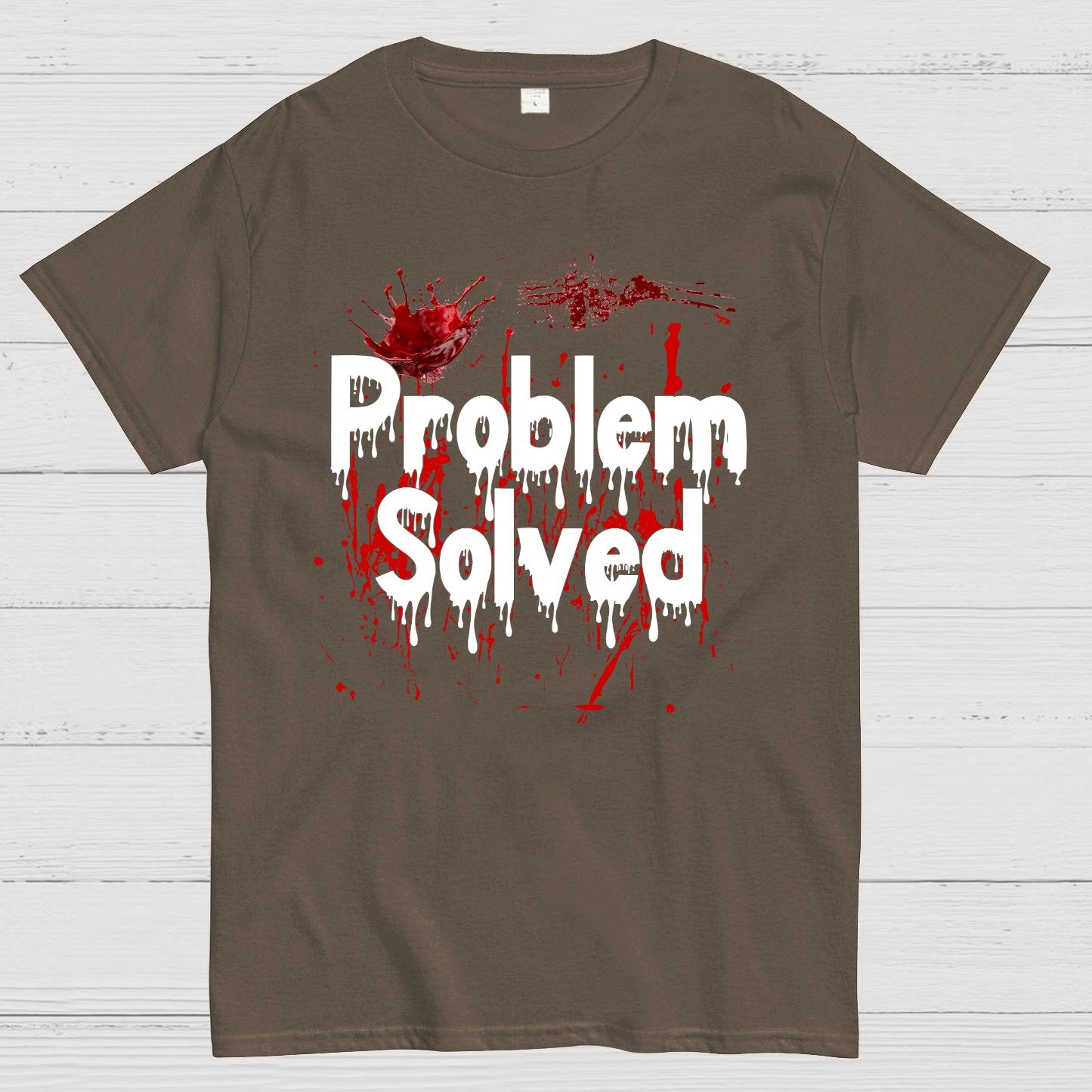 Problem Solved Funny Geek T-Shirt