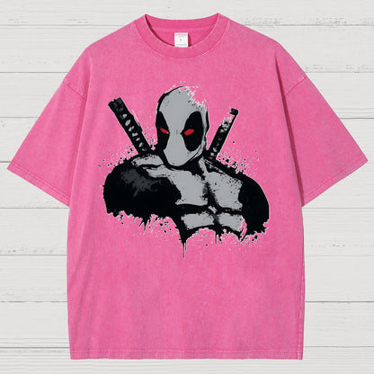 Merc in a Grey X suit Vintage Distressed T-shirt