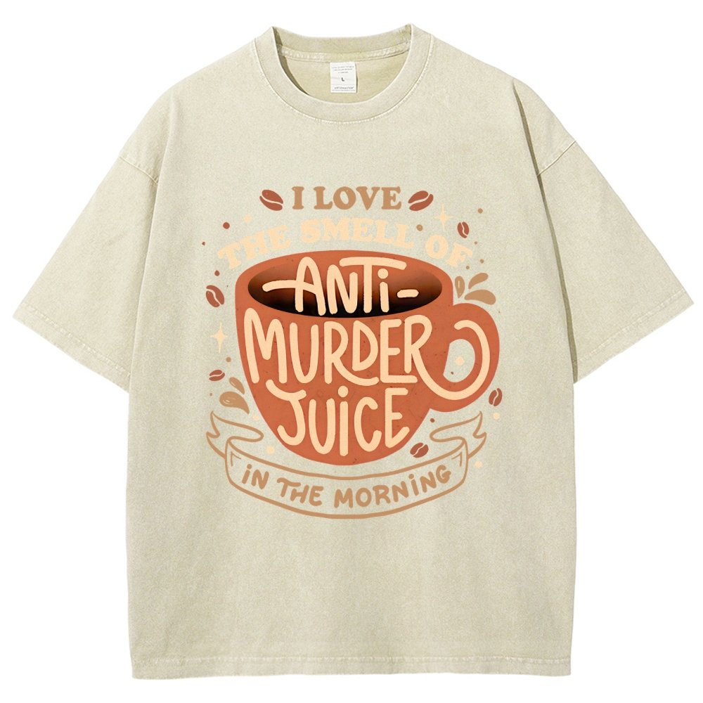 Anti-Murder Juice Vintage Distressed T-shirt