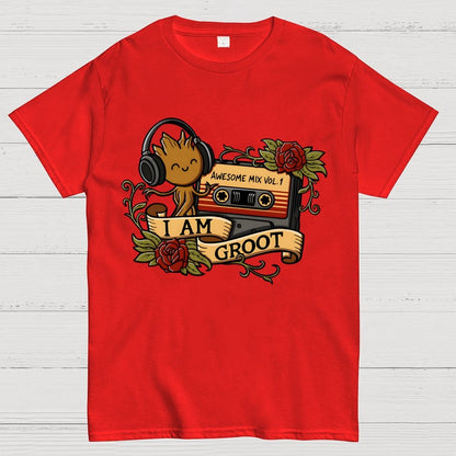 Awesome Mix Tape Tattoo Geek T-Shirt