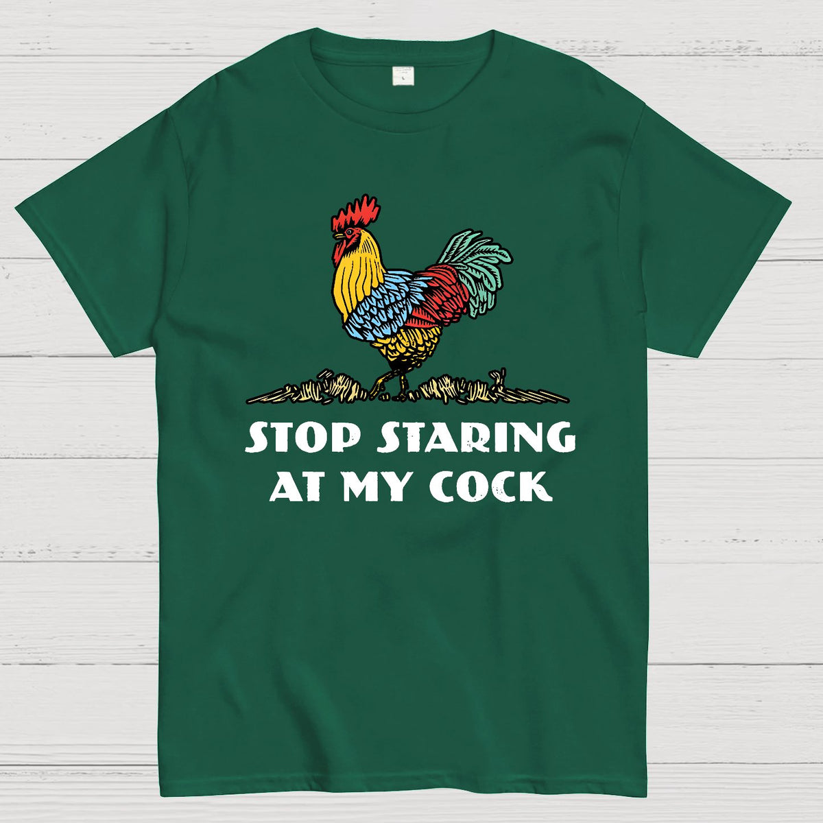 Stop Staring at My Cock Geek T-Shirt